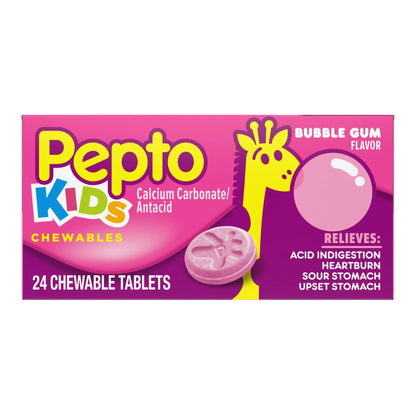 PEPTO-BISMOL, TAB CHEW BUBBLEGUM