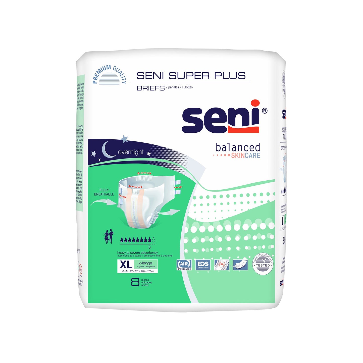 BRIEF, INCONT SENI SUPER PLUSXLG 55"-67"