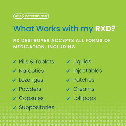 RX DESTROYER, SOL F/DISP OF UNUSED MEDS 16OZ
