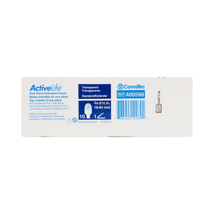 POUCH, DRAINABLE 3/4"X2 1/2"