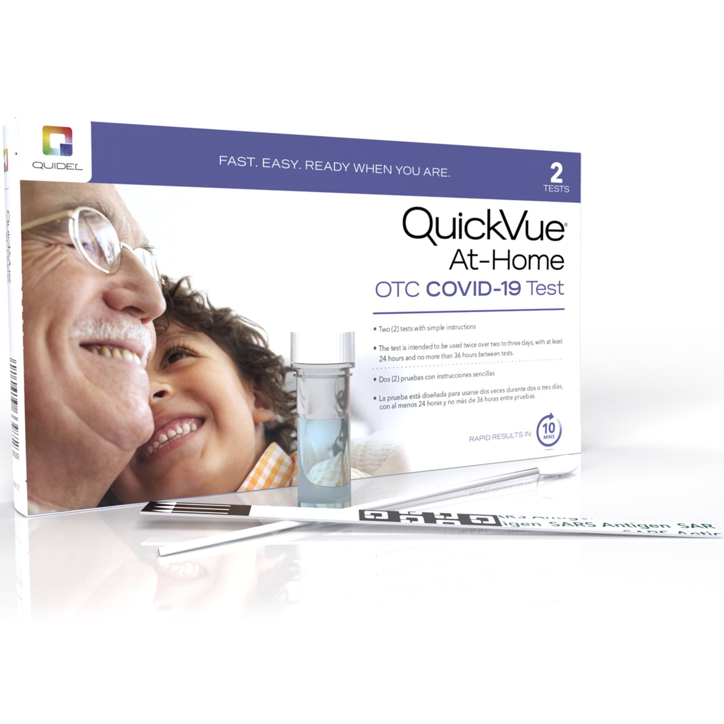 TEST KIT, COVID-19 QUICKVUE AT-HOME OTC ECOMM