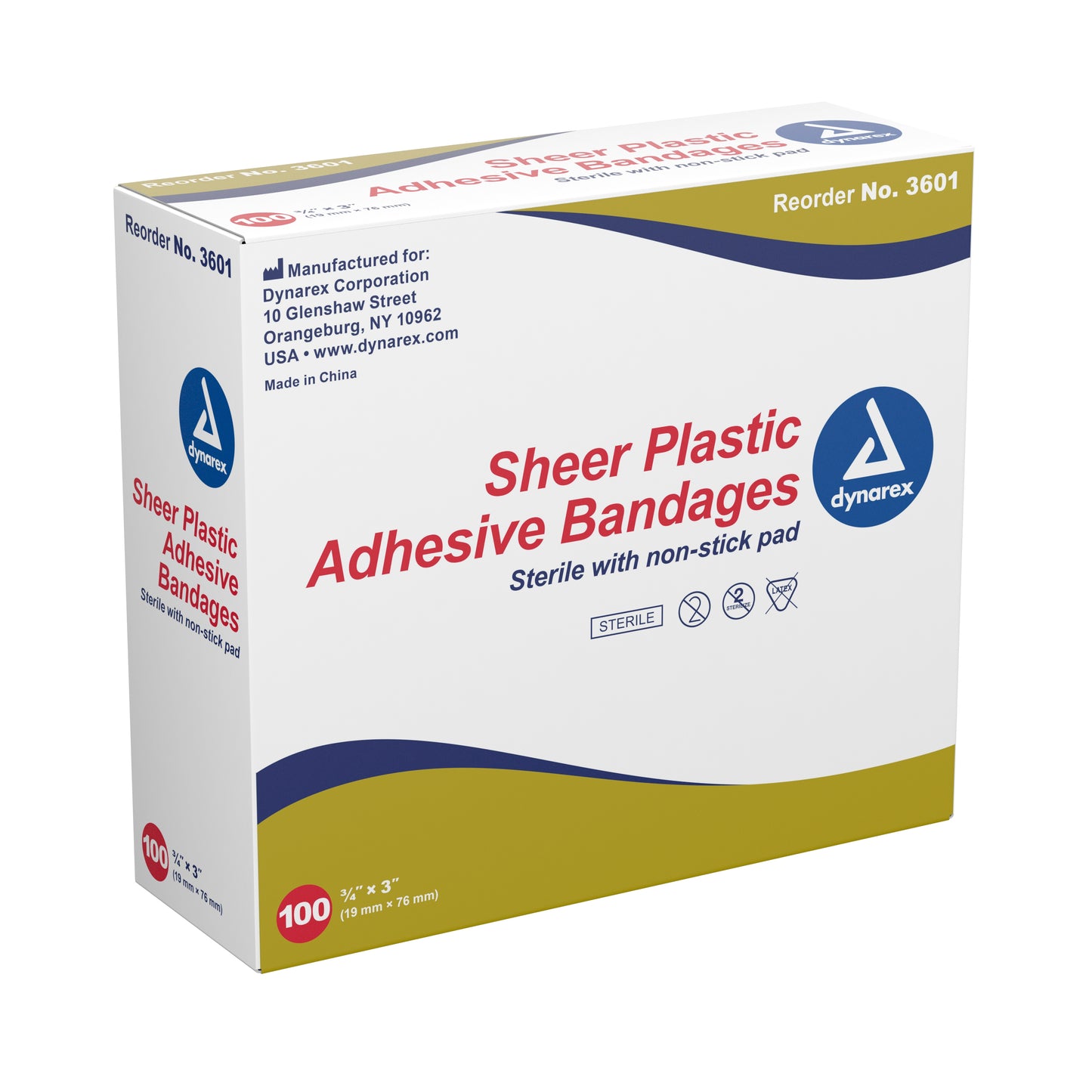 BANDAGE, ADHSV STRIP.75X3 STR
