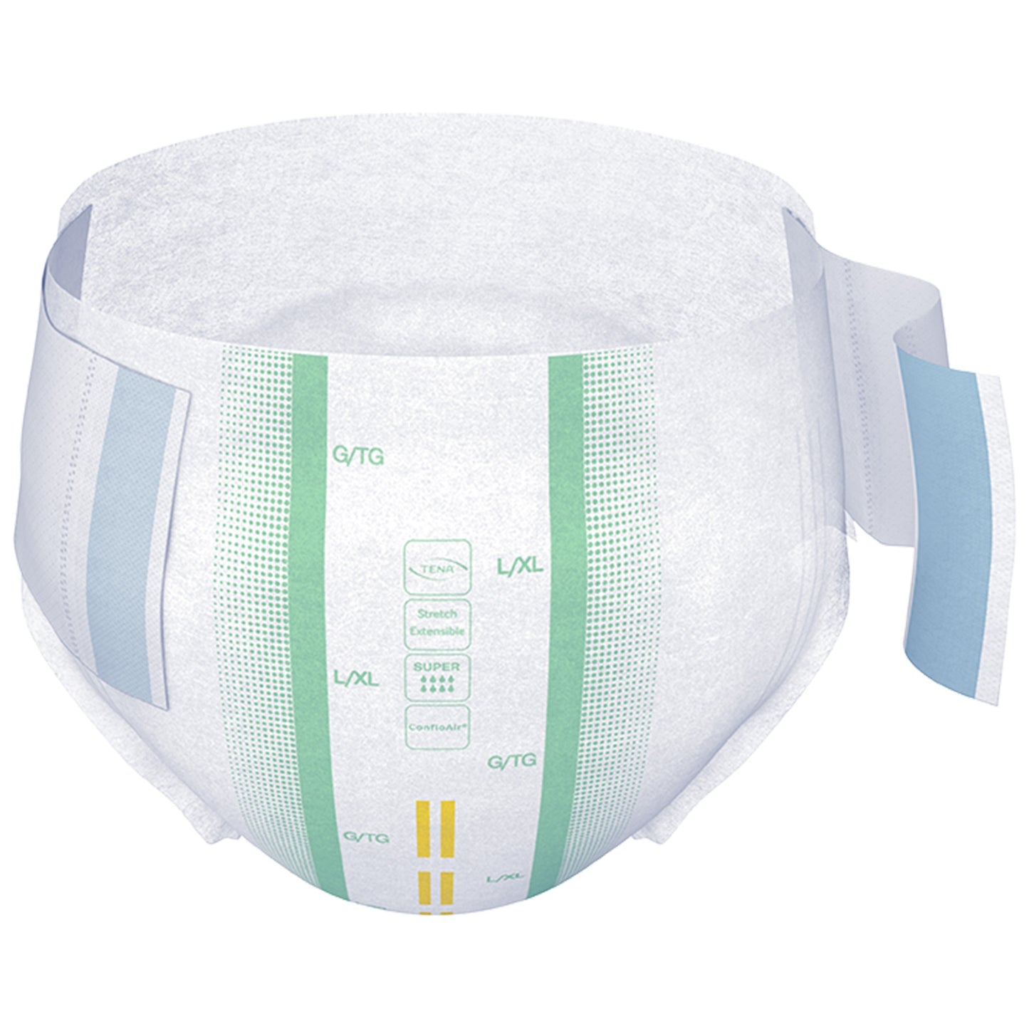 BRIEF, TENA SUPER STRCH LG/XLG