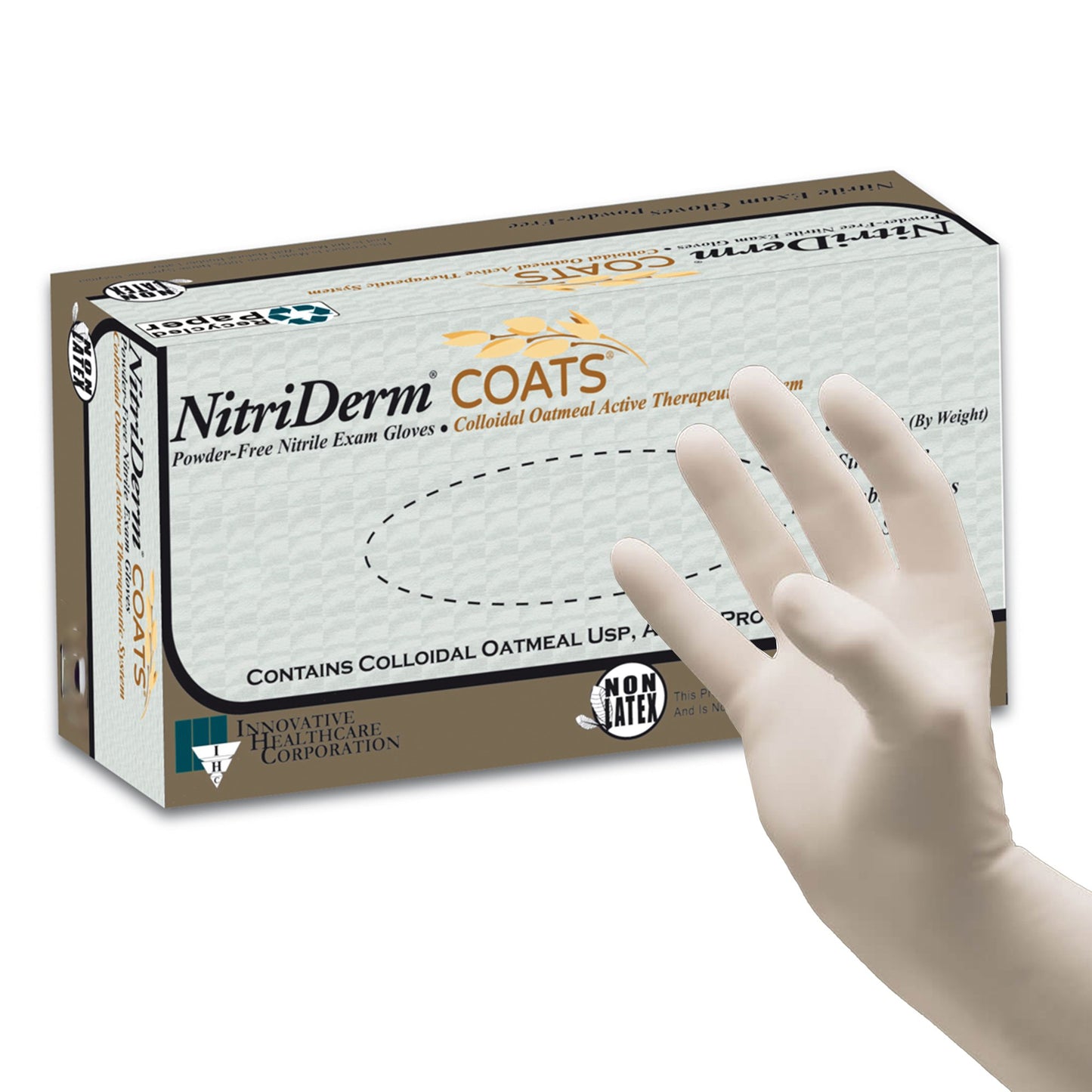GLOVE, EXAM NTRL MED N/S OAT