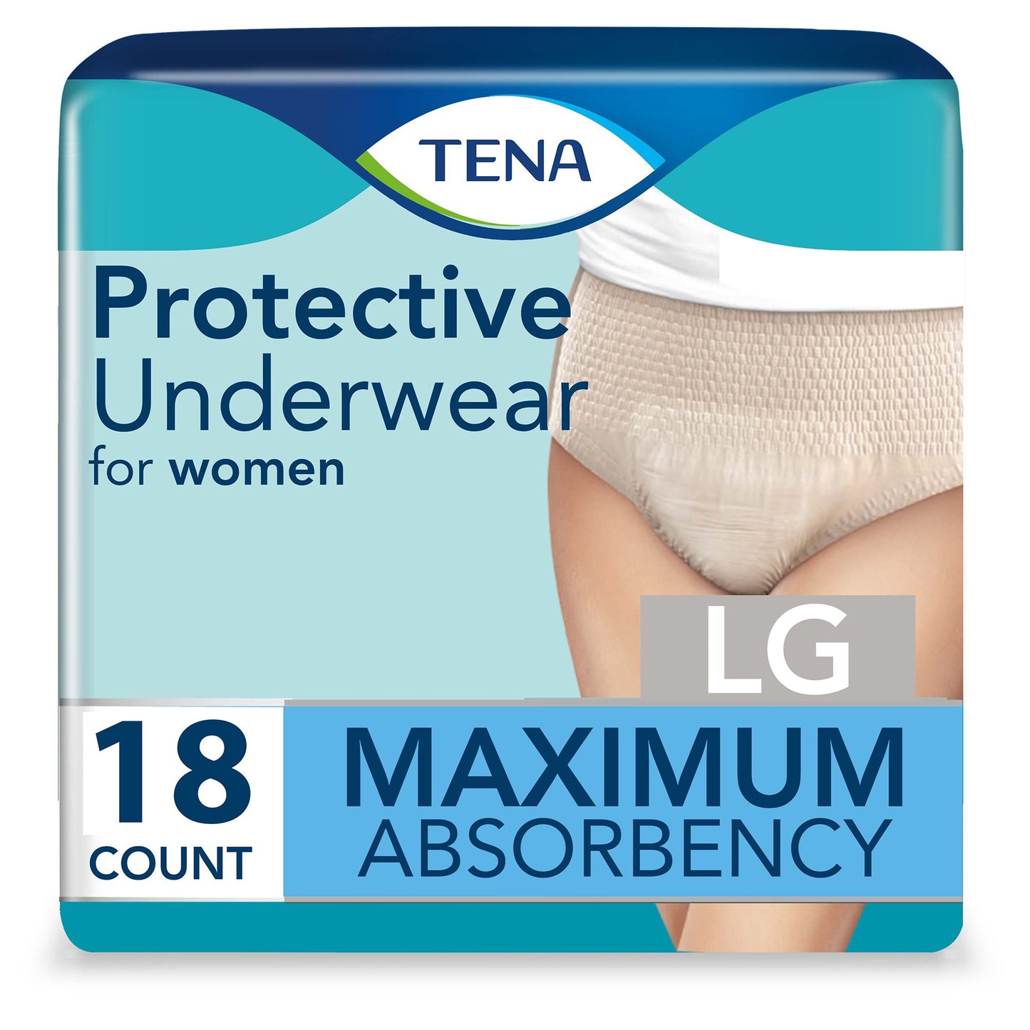 UNDERWEAR, INCONT INTIMATES PROSKIN WMNS LG