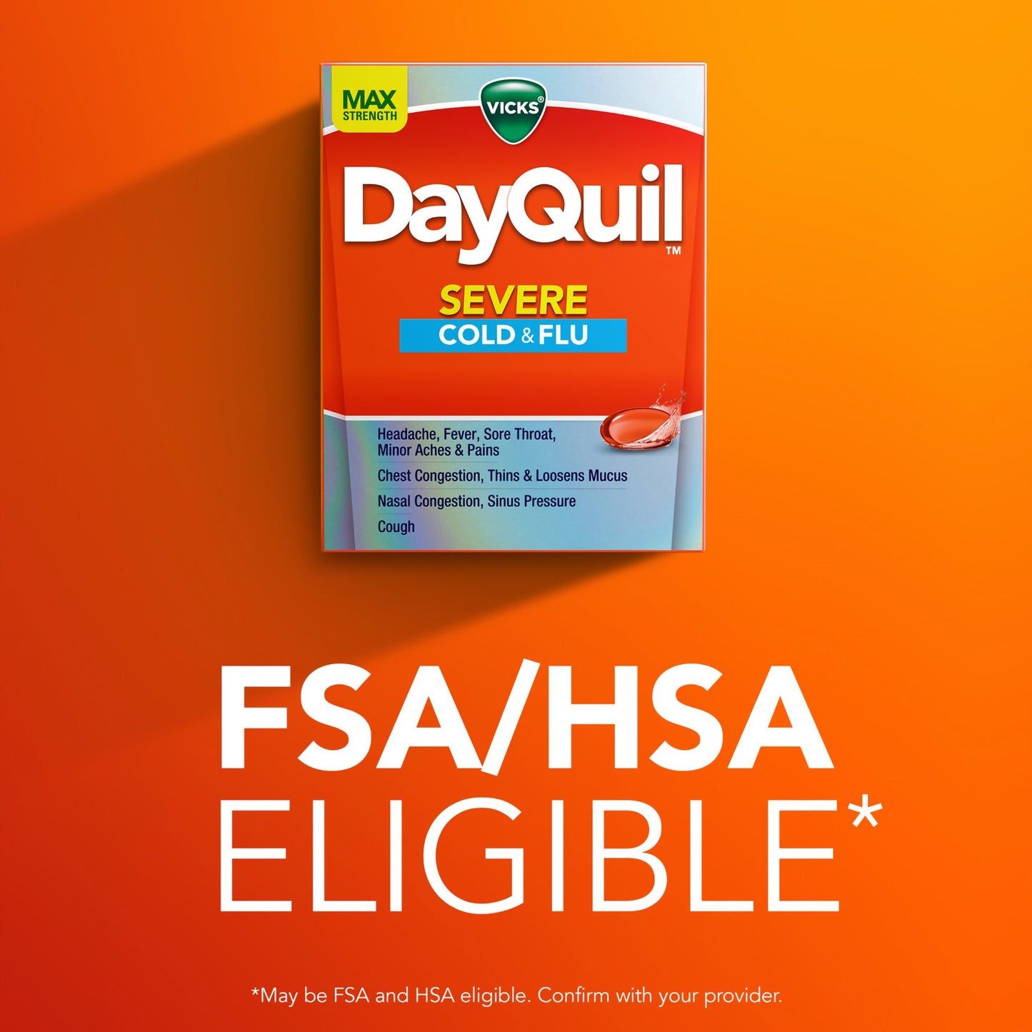 DAYQUIL, LIQ CAP VICKS SEVERECOLD & FLU