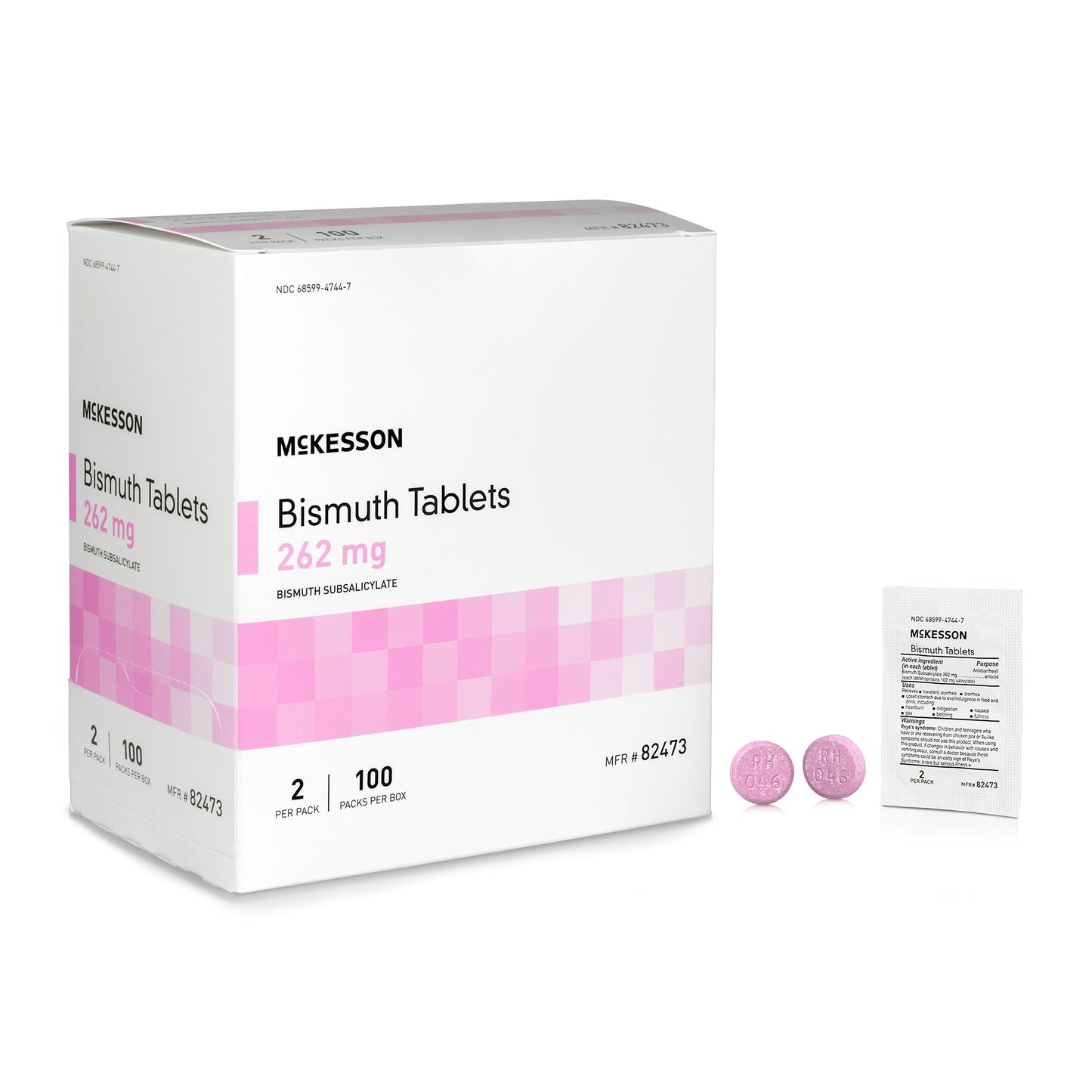 BISMUTH, TAB 262MG 100X2