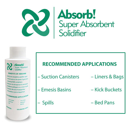 SOLIDIFIER, ABSORB 1,200CC