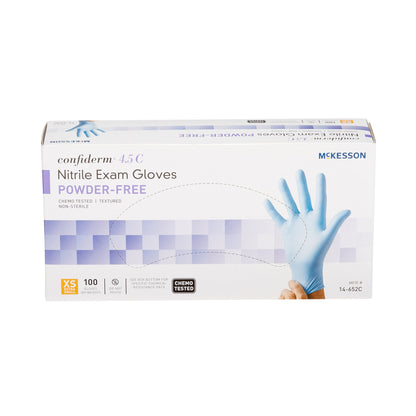 GLOVE, EXAM NTRL XS N/S CHEMO4.5C