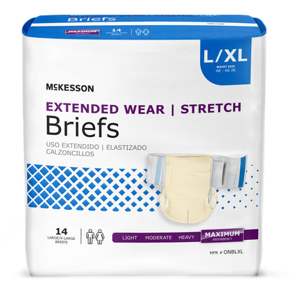 BRIEF, TAB CLSR EXTENDED WEARLG/XLG 48-66