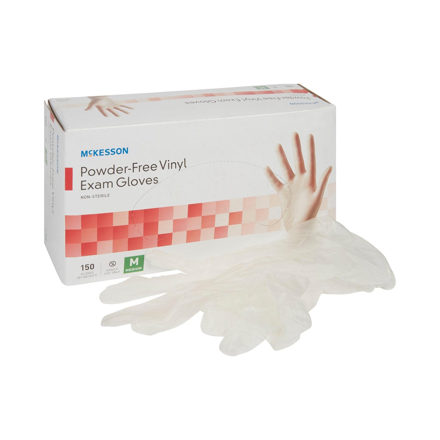 GLOVE, EXAM VNYL MED N/S
