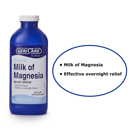 MILK OF MAGNESIA, LIQ ORIGINALFLAVOR 16OZ