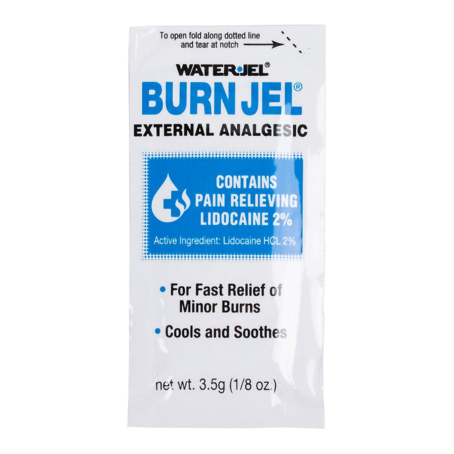 GEL, BURN WATERJEL JEL 3.5GMUNIT DOSE