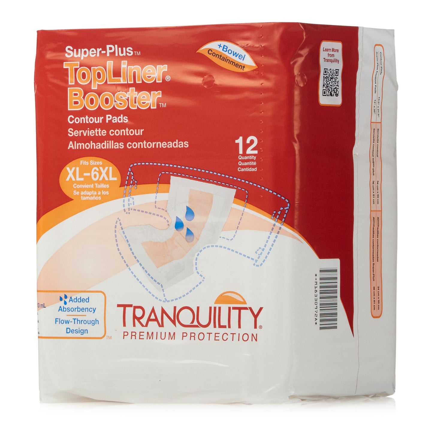 PAD, BOOSTER SUPER+ CONTOUR 14"X32"