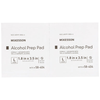 PAD, ALCOHOL PREP STR LG