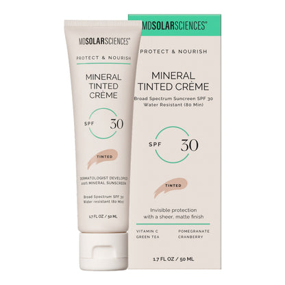 SUNSCREEN, CREAM MINERAL TINTED SPF30