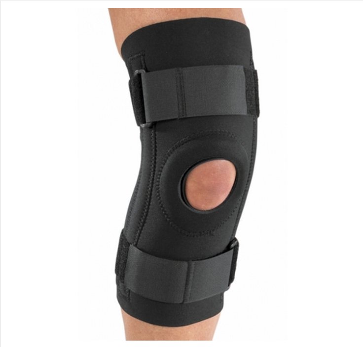 KNEE SUPPORT, CLSD PATELLA STABILIZED REINF LG DJORTH
