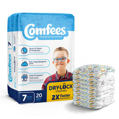 DIAPER, BABY COMFEES SZ7