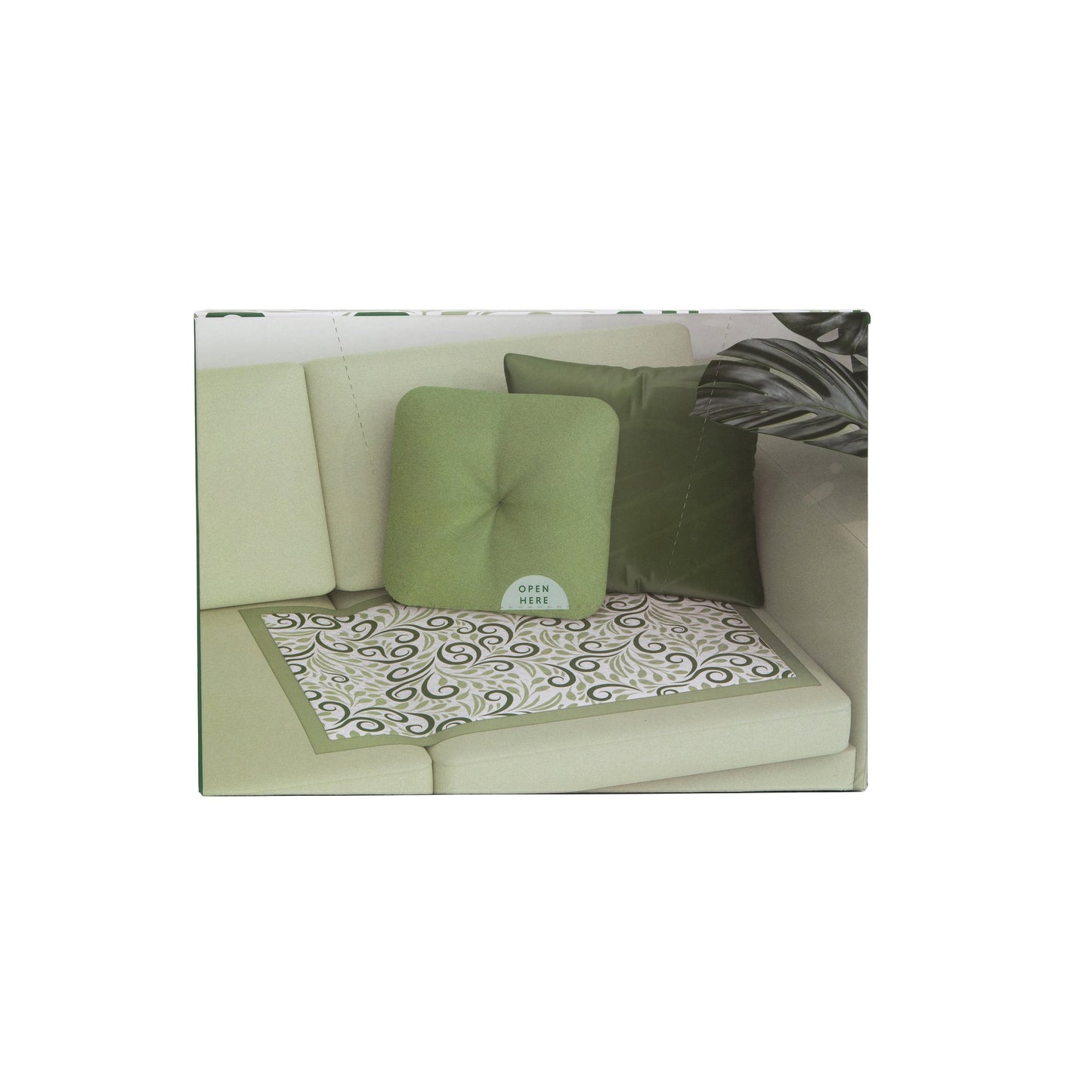UNDERPAD, FLOURISH ABSRB F/SOFAS/BED SAGE GRN