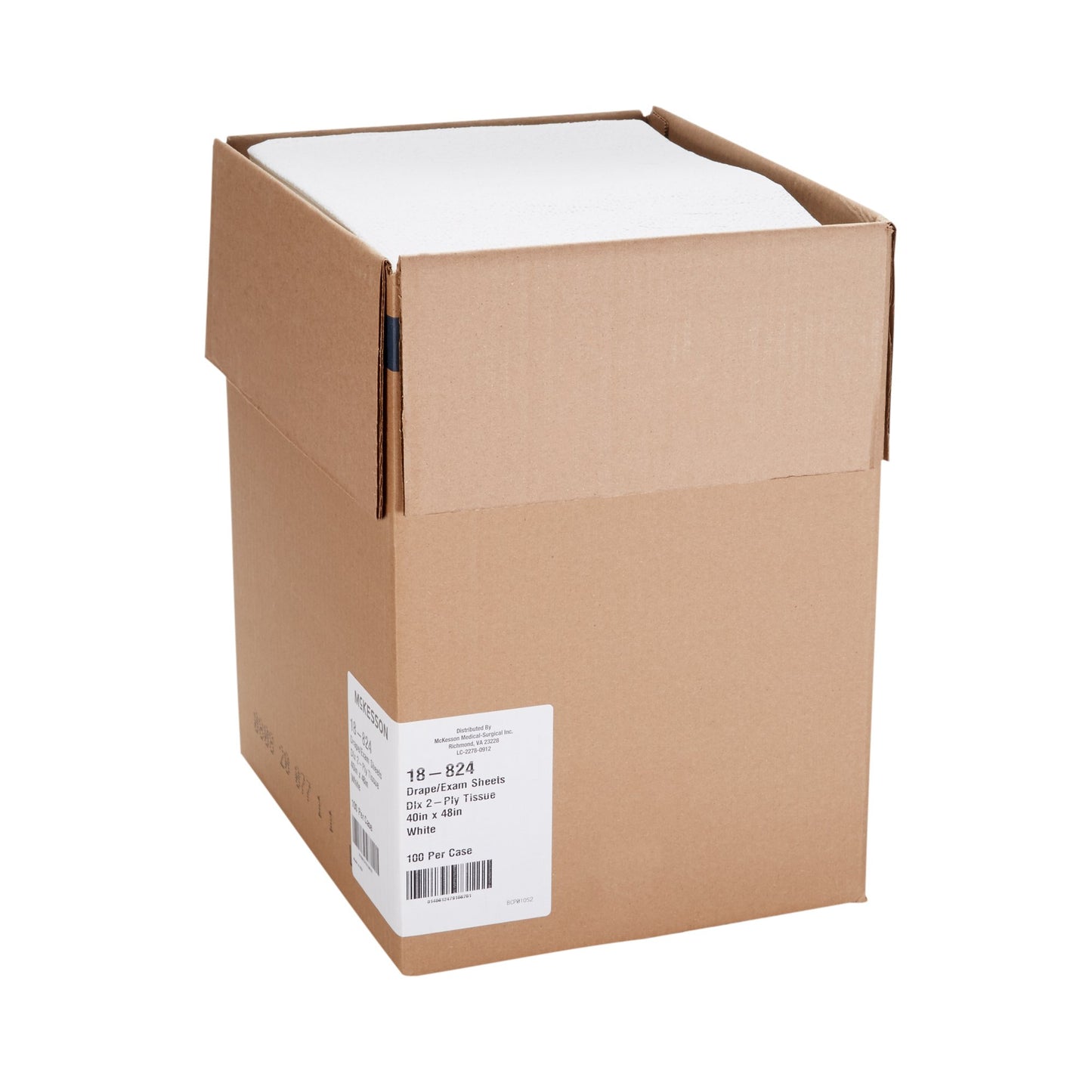 SHEET, DRAPE 2PLY WHT 40X48