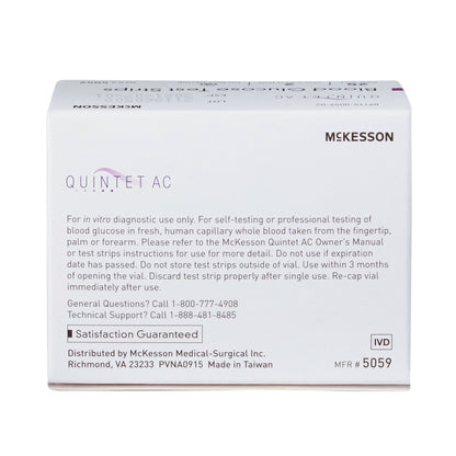TEST STRIP, BLD GLUCOSE QUINTET AC