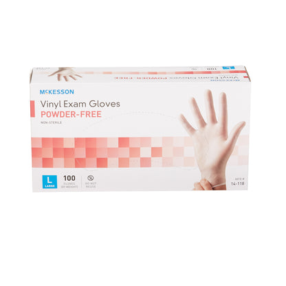 GLOVE, EXAM VNYL LG N/S