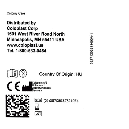 SEAL, F/OSTOMY POUCH BRAVA THIN 1 1/8"X3"