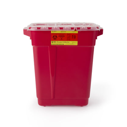 CONTAINER, SHARPS RED 9GL HNGDLID