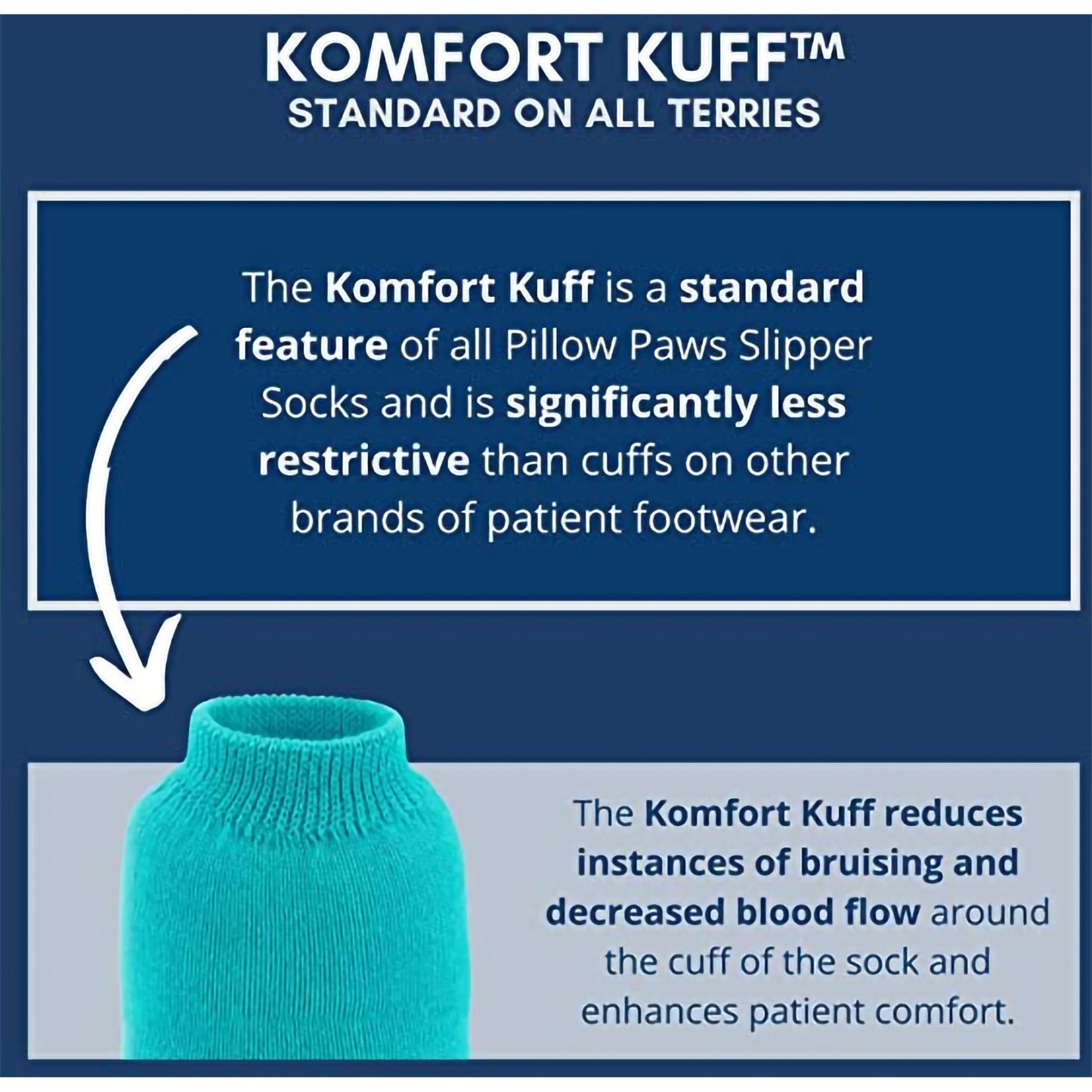 SLIPPER, BARIATRIC PILLOW PAWS360 RBLU 3XLG