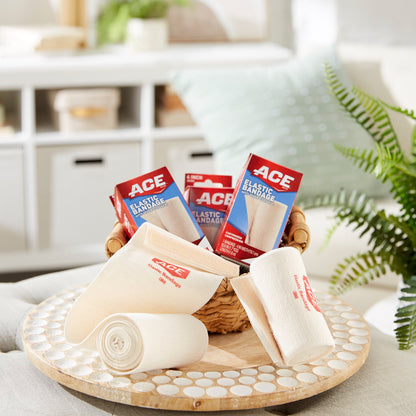 BANDAGE, ACE VELCRO HOOK/LOOPBANDAGE 4"