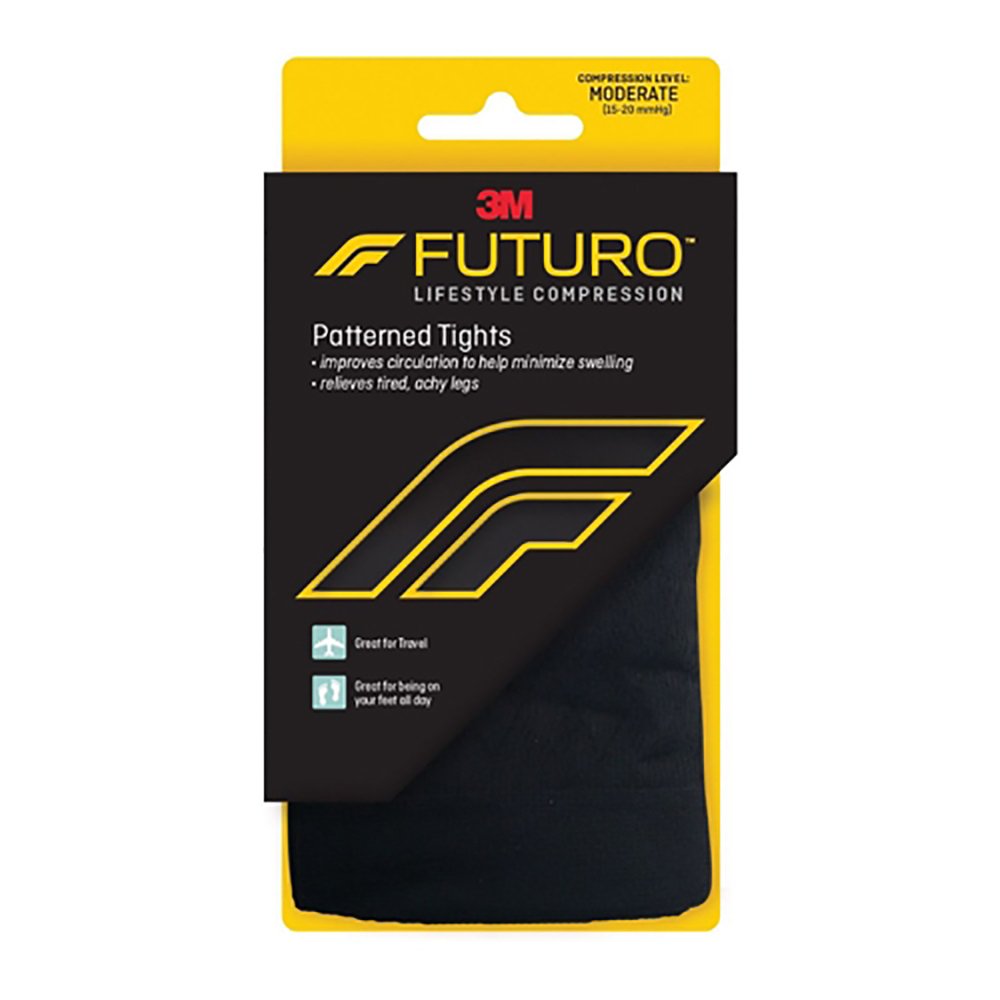 PANTYHOSE, COMPRESSION FUTUROBLK 15-20MMHG MED