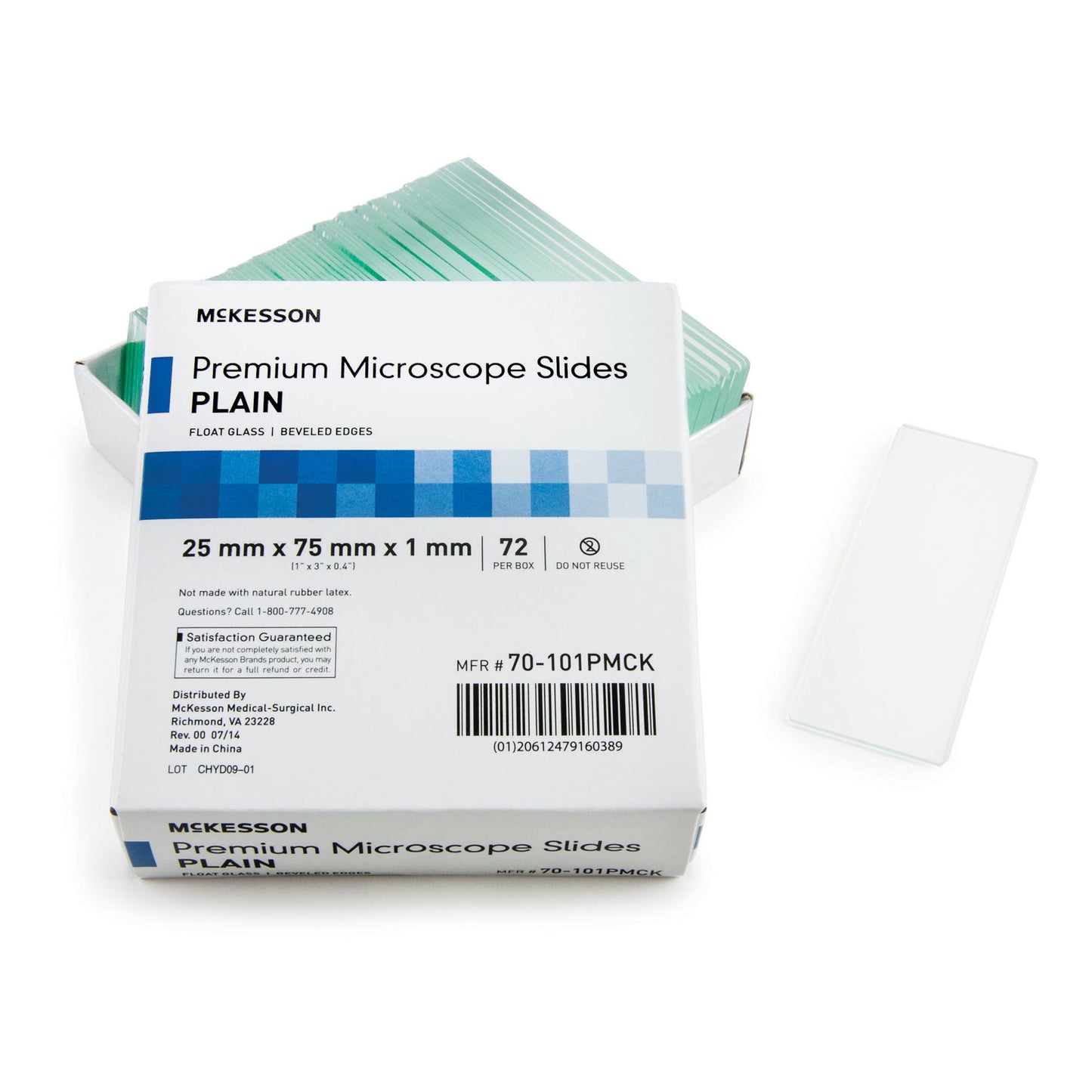SLIDE, PLAIN PREMIUM 25X75X1MM