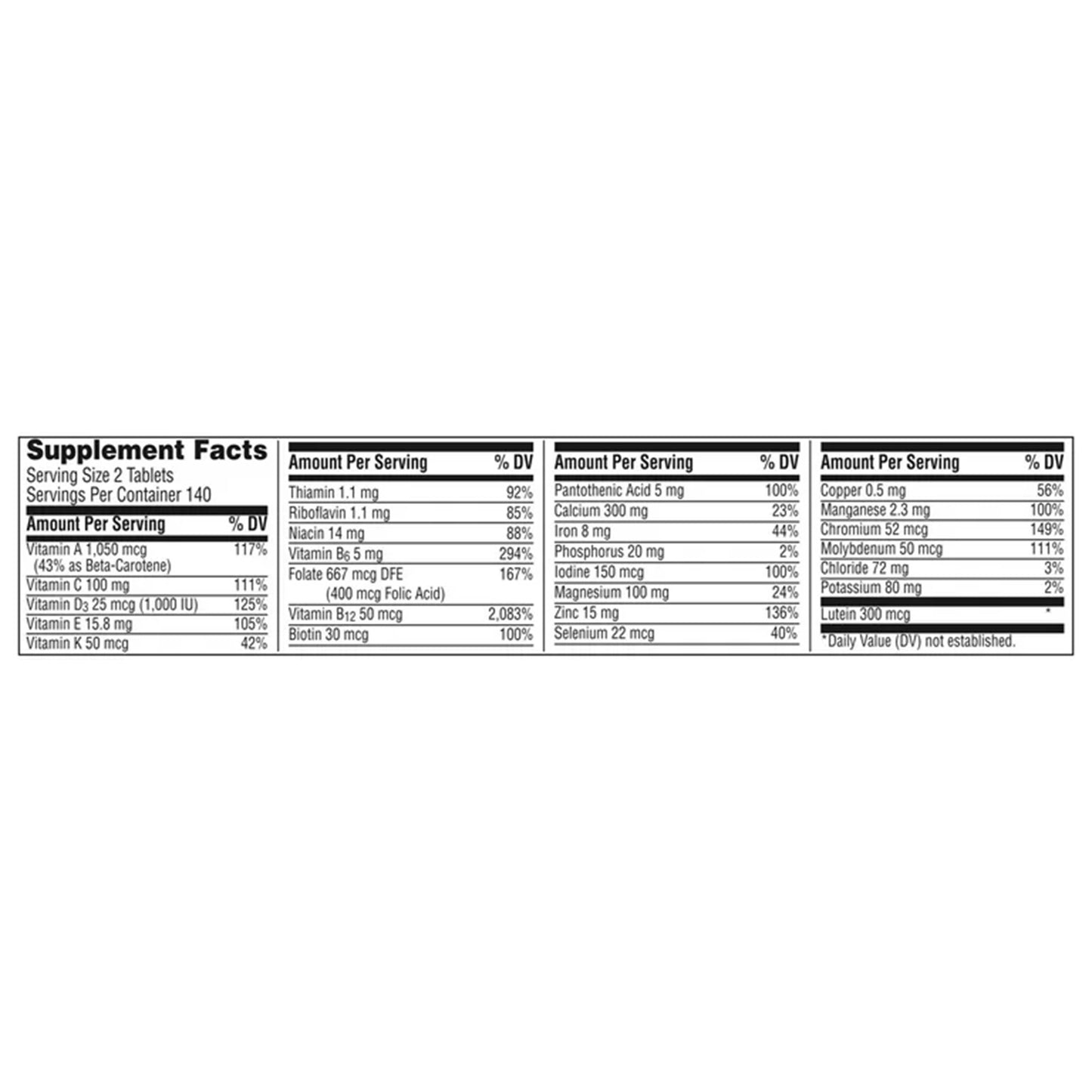 CENTRUM, TAB MINIS WMN 50+ MULTIVITAMIN