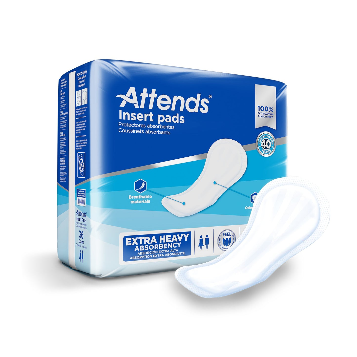 PAD, INSERT ATTENDS 16.50"