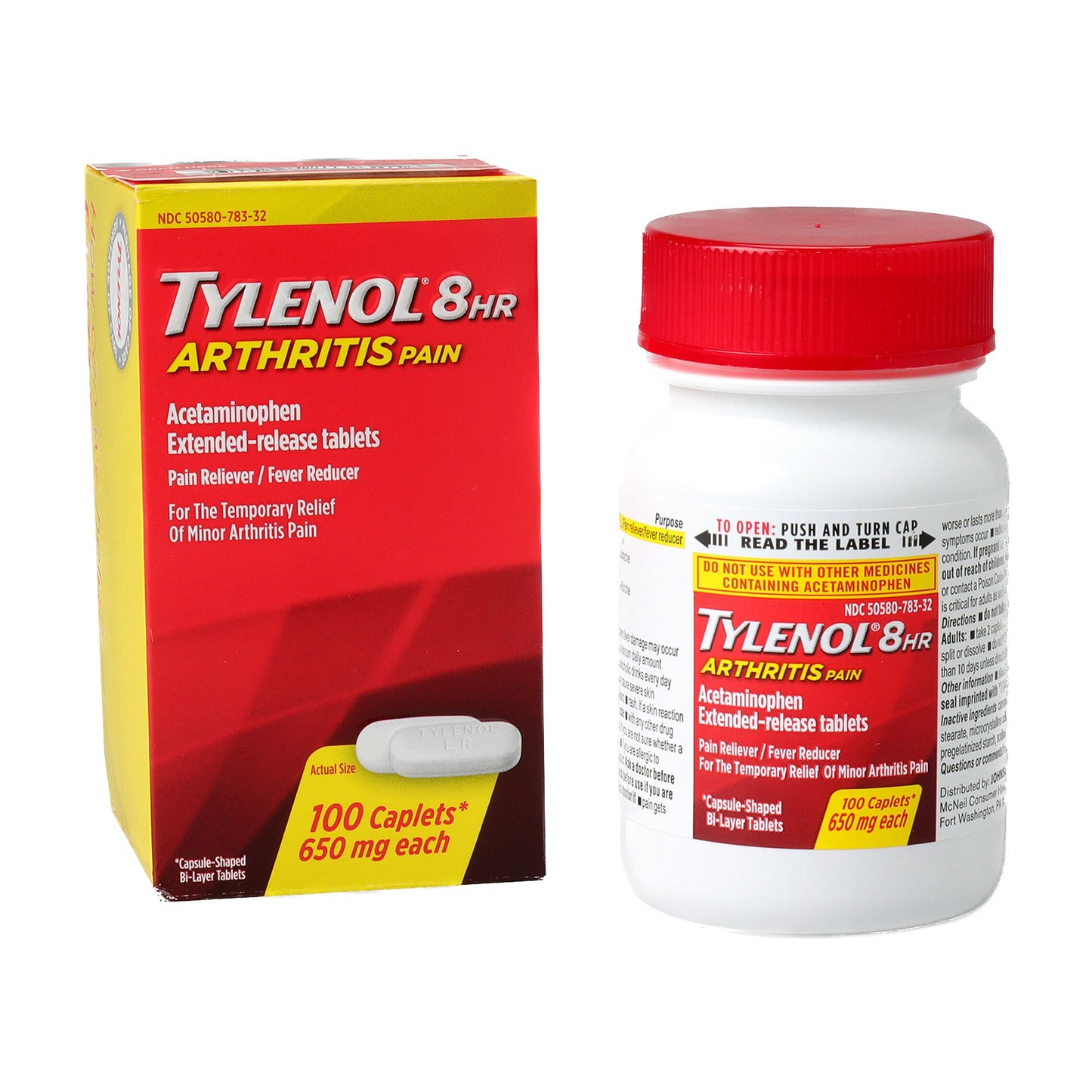 TYLENOL ARTHRITIS, CAP 8HR 650MG