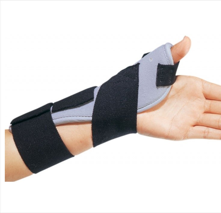 THUMB SPLINT, SPICA ABDUCTED LT UNIV DJORTH