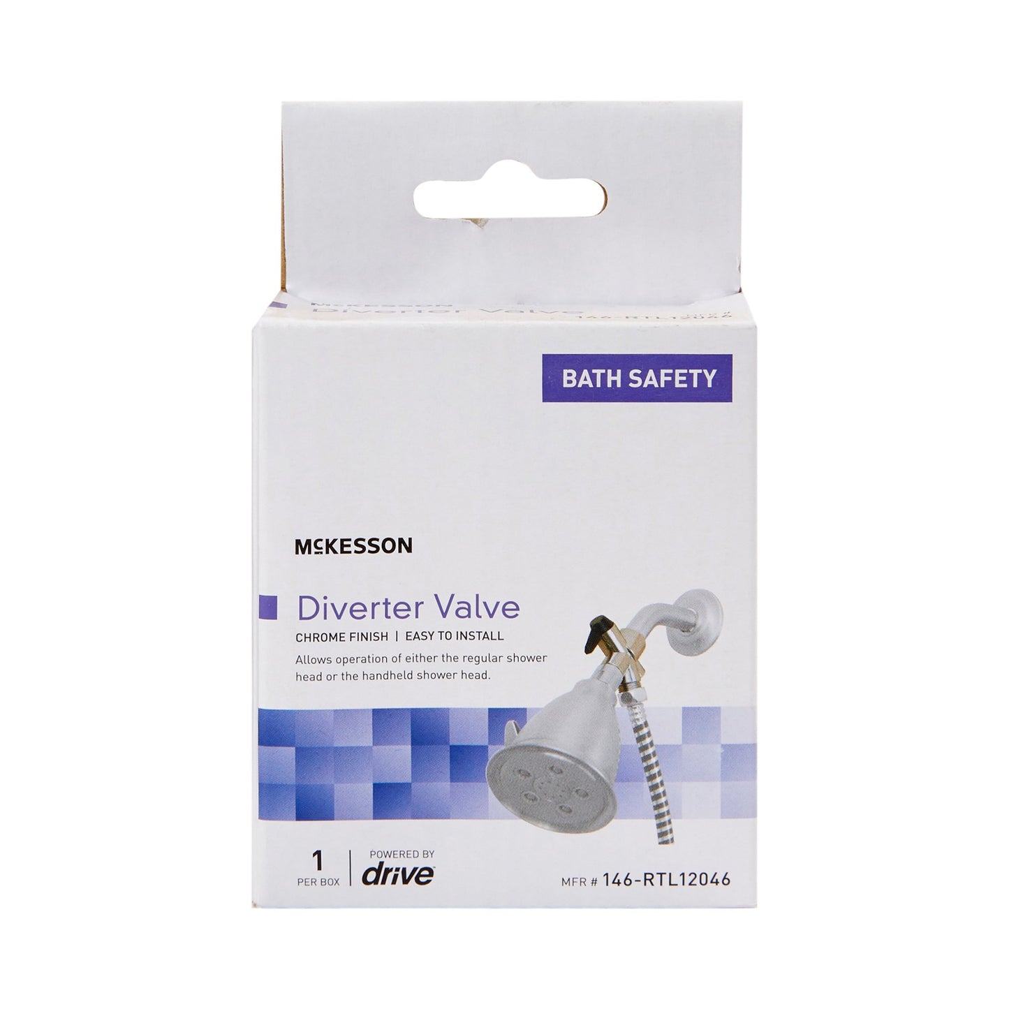 DIVERTER VALVE, F/HANDHELD SHOWER SPRAY PLAS