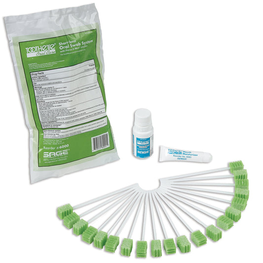 MOUTHCARE KIT, W/SWABS, H202