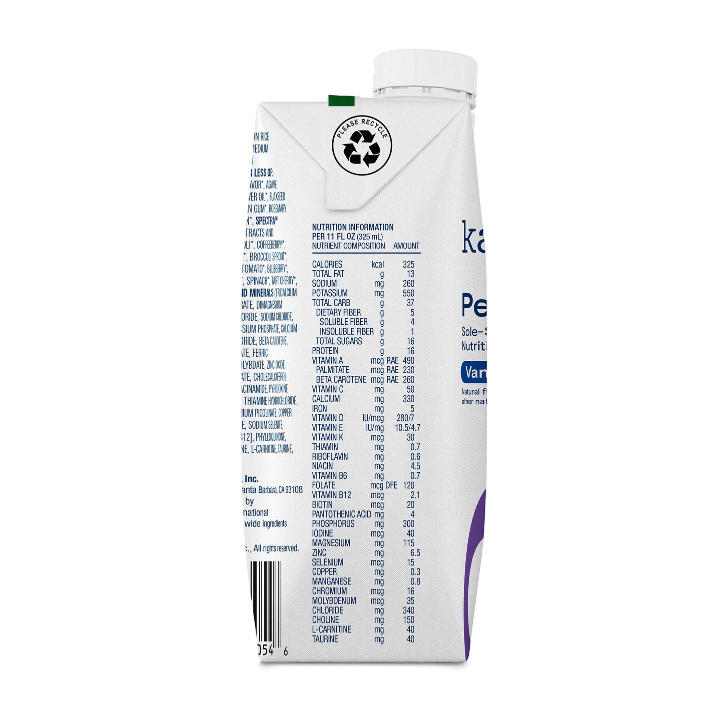SUPPLEMENT, PEPTIDE 1.0 VANILLA 11 FL OZ 325ML