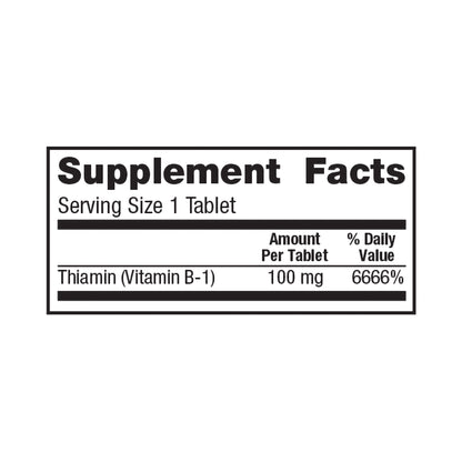 VITAMIN B-1, TAB 100MG