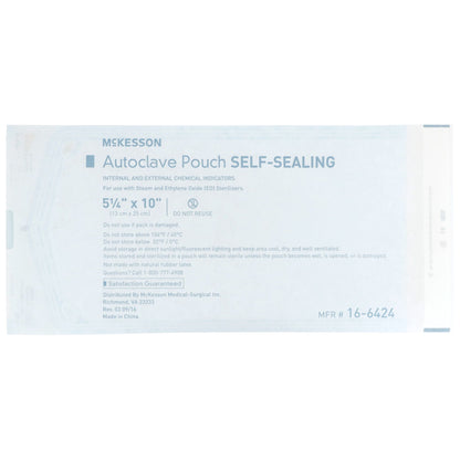 POUCH, SELF SEAL ECON 5.25X10