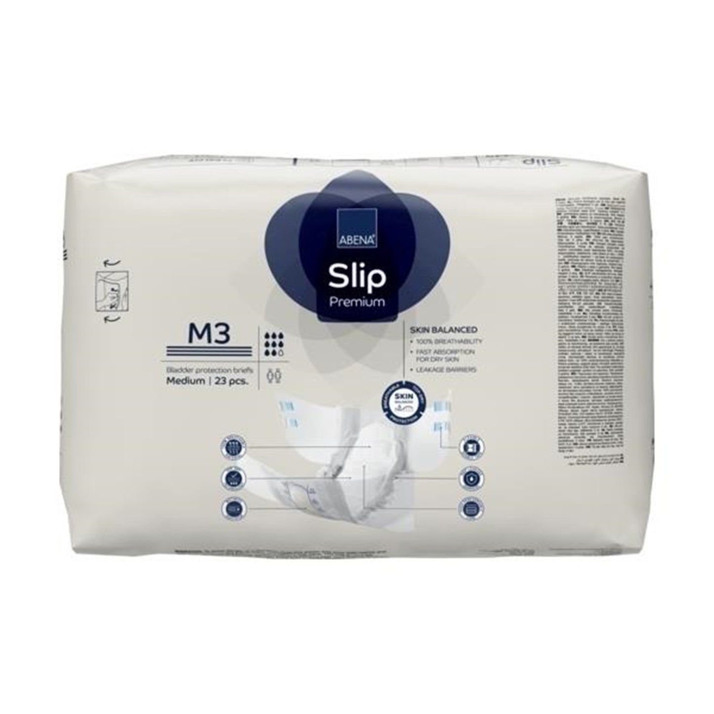 BRIEF, INCONT ABENA SLIP PREMADLT M3 MED