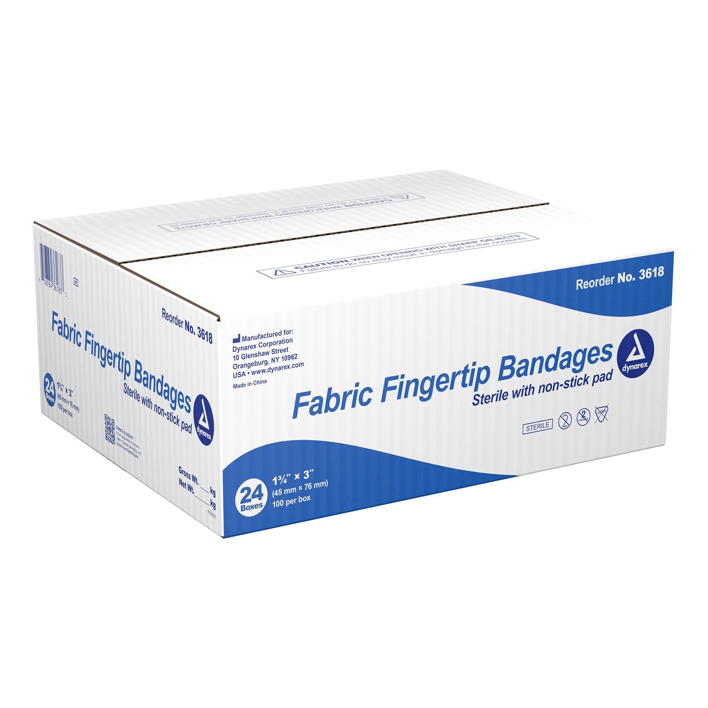 BANDAGE, FINGER TIP 1.75"X 3"STR