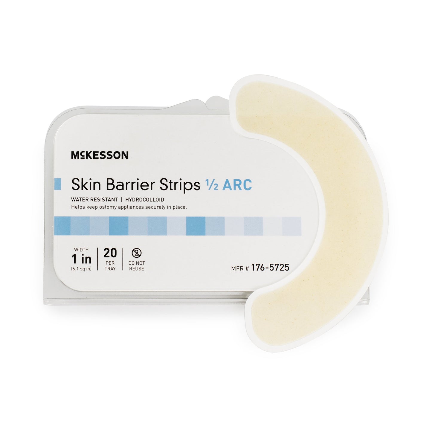 BARRIER, SKIN OSTOMY HALF-ARC