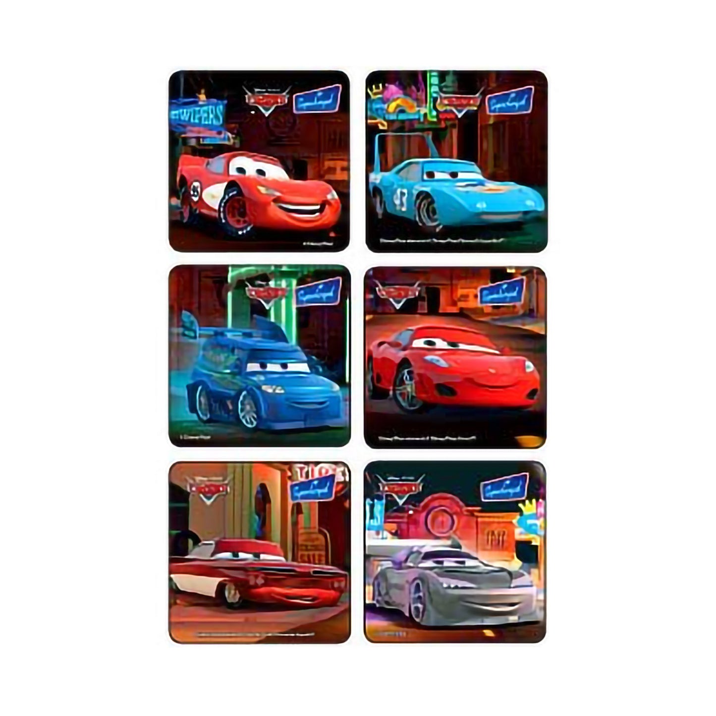 STICKER, DISNEY CARS SUPERCHARED