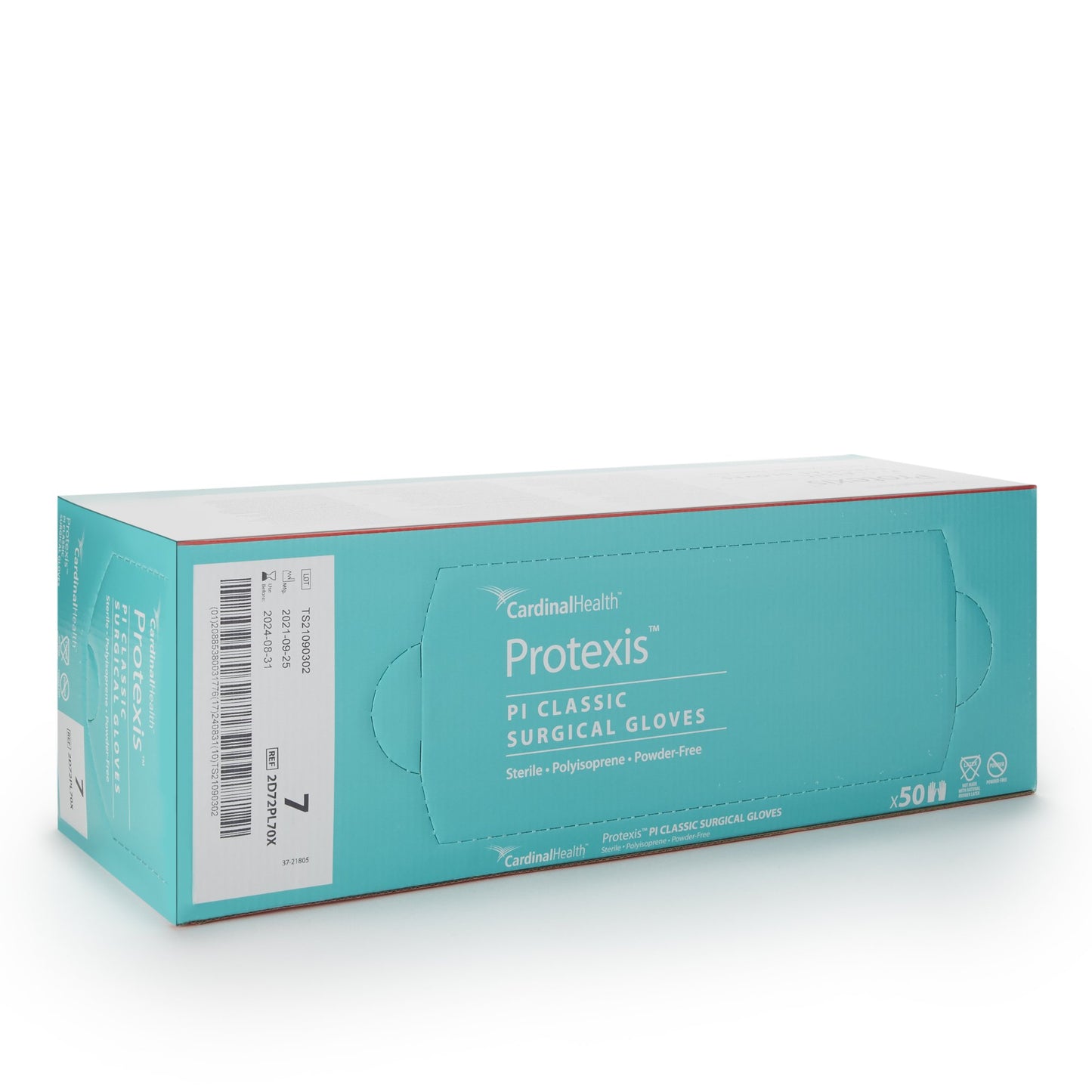 GLOVE, SURG PLYISO 7.0 STR2 SMTH