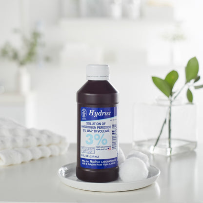 HYDROGEN PEROXIDE, 3% 8OZ