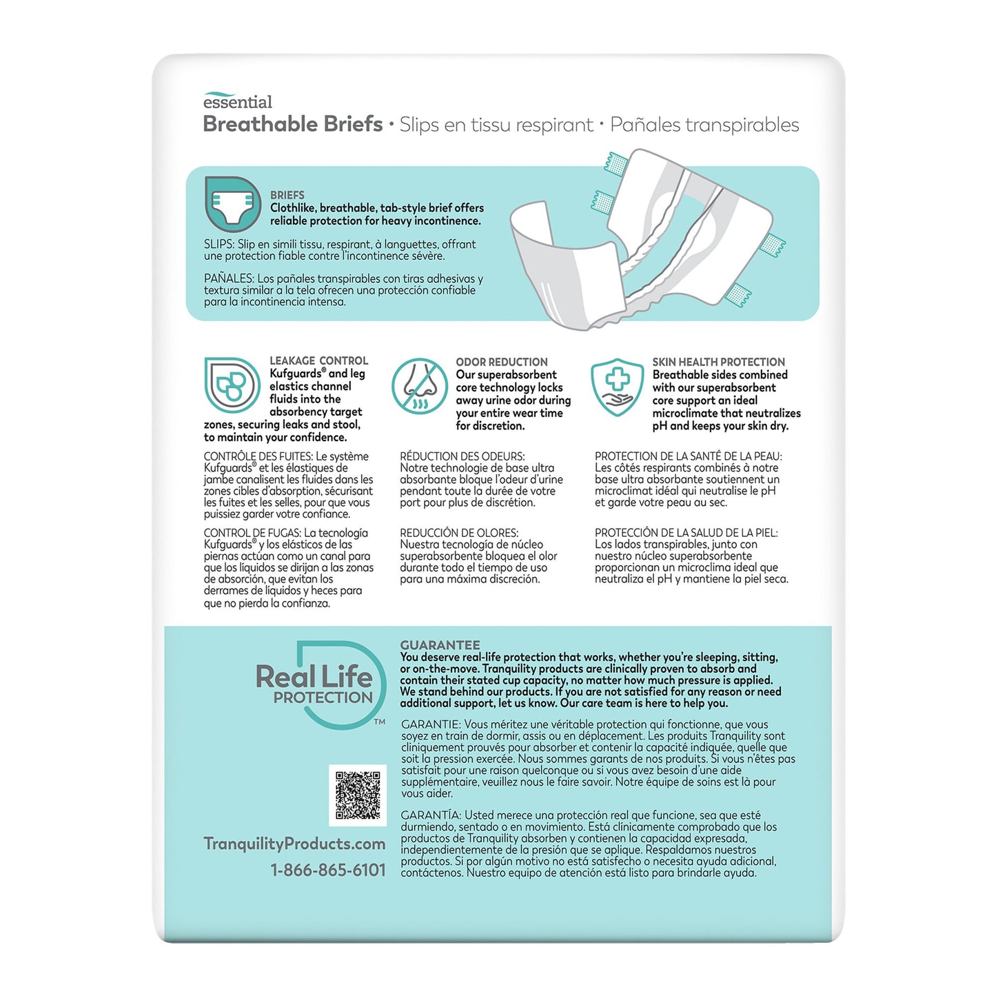 BRIEF, INCONT TRANQUILITY HVYABSRB MED