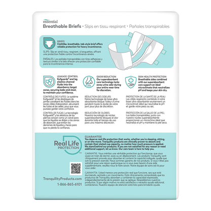 BRIEF, INCONT TRANQUILITY HVYABSRB MED