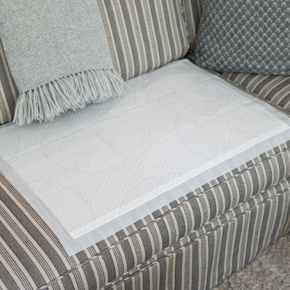 UNDERPAD, FLOURISH ABSRB F/SOFAS/BED DOVE GRY